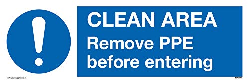 saubere Fläche PPE vor dem Eintreten entfernen. - Livres & eBooks Amazon Allemagne à 7.25€