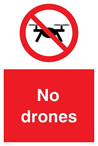 Viking Signs PU5861-A2P-V Señal de Seguridad "Sin drones" - High-Tech & Électronique Amazon Espagne à 21.30€