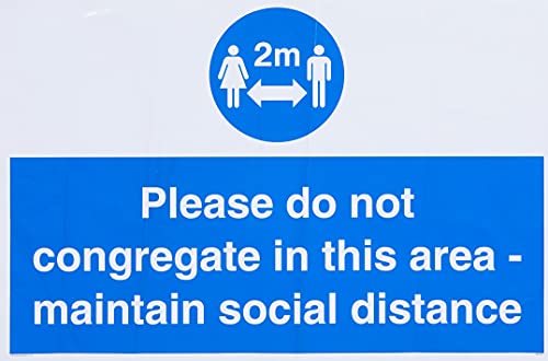 Por favor no se congreguen en esta área - mantener la... - Fournitures Bureau en promo à 16.11€