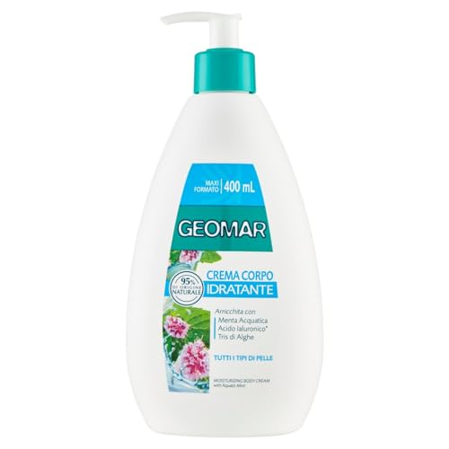 GEOMAR | Crème Hydratante Corps, Enrichie en Menthe... en promo à 4,34€ (-38%) sur Amazon FR