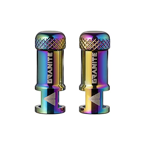 Granite Juicy Nipple Ventilkappen mit Ventilkernentfernungsf... - Auto & Moto en promo à 6.99€