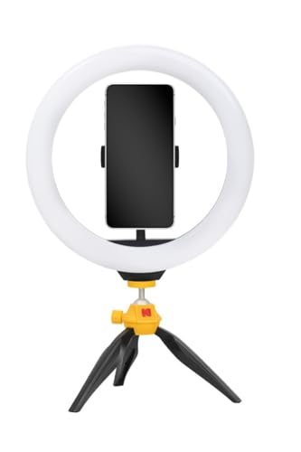 KODAK LED Selfie Ring Light - Tripod, Smartphones, 25 cm... - High-Tech & Électronique Amazon Royaume-Uni à 34.99€