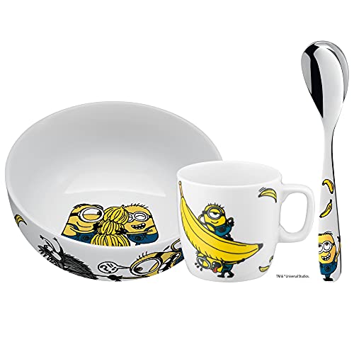 WMF Minions - Set di stoviglie per bambino in porcellana, 3... - Auto & Moto en promo à 26.19€