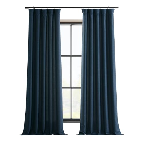HPD Half Price Drapes Cortinas Italianas de Lino sintético... - Home & Kitchen Amazon Spain à 13.50€