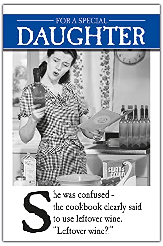 Tarjeta de cumpleaños para hija en el techo, divertida... - Loisirs Créatifs Amazon Espagne à 6.70€