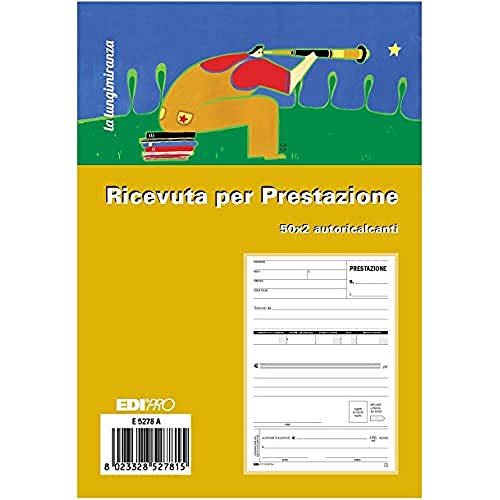 EDIPRO E5278A - Bloc de recibos de rendimiento ocasional 50... - Auto & Motorcycle Amazon Spain à 6.11€