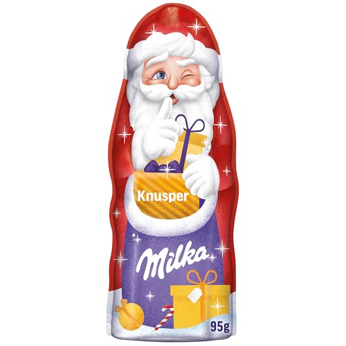 Milka Weihnachtsmann Knusper – Zartschmelzende... - Épicerie Amazon Allemagne à 1.55€