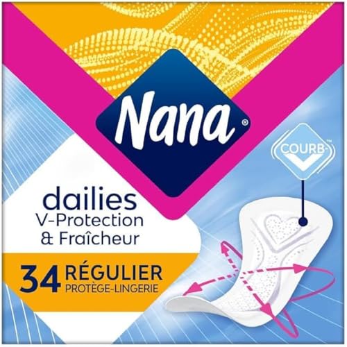Nana Dailies Fraîcheur & Protection - Protège-slips ultra... en promo à 1,67€ (-79%) sur Amazon FR