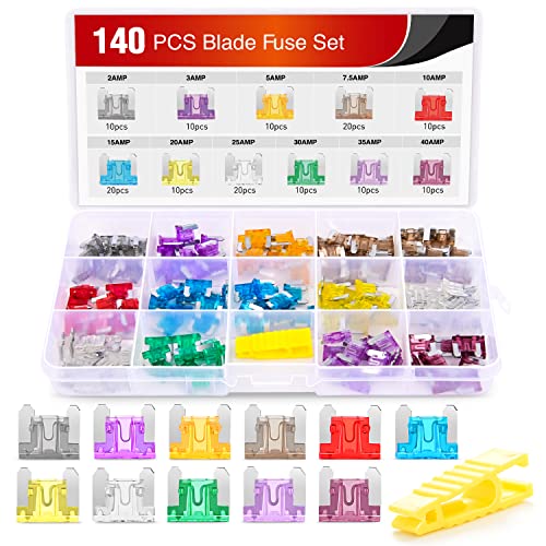 Nilight - 50014R 140pcs Low Profile Mini Blade Fuse... - Maison & Cuisine Amazon Royaume-Uni à 5.03€