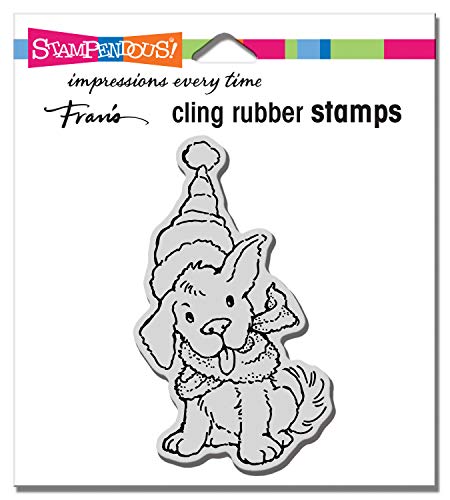 STAMPENDOUS CRM345 Scarf Puppy Cling Stamp Gummistempel... - Maison & Cuisine Amazon Allemagne à 12.28€