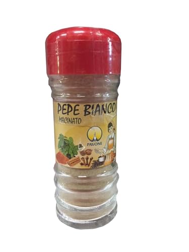 PAVONE PEPE BIANCO MACINATO 45 GR - Épicerie Amazon Italie à 1.49€