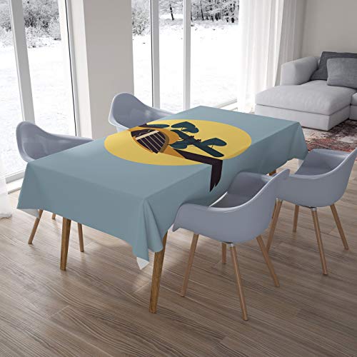 Le Jardin du Lin Tischdecke, 145 x 180 cm, entworfen und... - Maison & Cuisine en promo à 7.73€