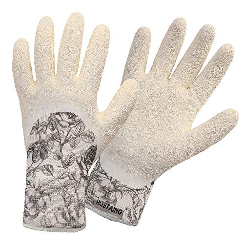 ROSTAING Gants de Jardinage Lavables Imperméables Naturels... - Jardin & Extérieur Amazon France à 6.95€