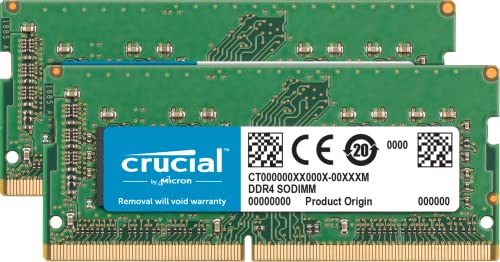 Crucial RAM CT2K16G4SFRA266 32 GB (2 x 16 GB) DDR4 2666 MHz... - High-Tech & Électronique Amazon Espagne à 160.92€