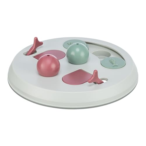 Trixie Cat activity flip board bes roze lichtgrijs - Animalerie en promo à 4.58€