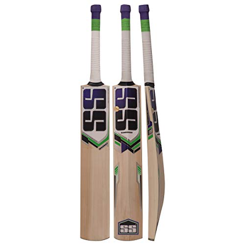 SS Kashmir Willow Leather Ball Batte de Cricket Exclusive... - Sports & Fitness Amazon France à 79.78€