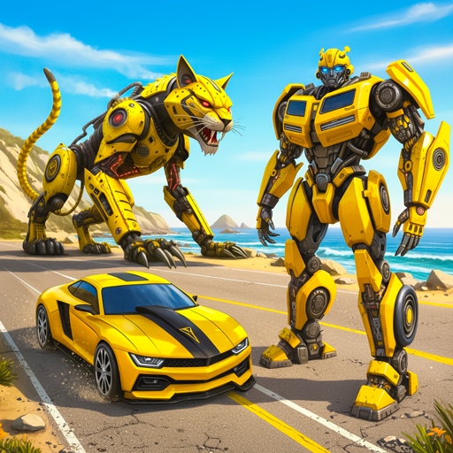 Transformación de coches futuristas de múltiples robots con... - Jouets & Jeux Amazon Espagne à 1.99€