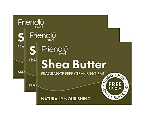 Friendly Soap Shea Butter Cleansing Bar, 3 Pack (3 x 95g... - Beauté & Parfums Amazon Royaume-Uni à 3.37€