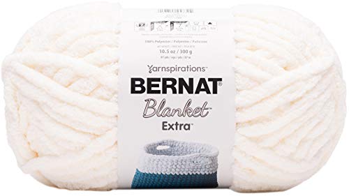 Bernat - Manta (Extra Vintage), Color Blanco - Mode & Vêtements en promo à 23.42€