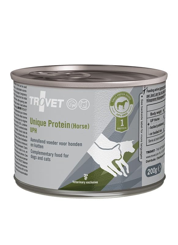 Trovet Unique Protein UPH (Horse) - 6 x 200 g - Animalerie en promo à 3.85€