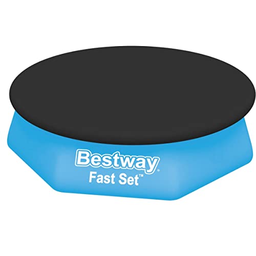 Bestway 58032 Flowclear Cover for Fast Set Pools,Black,280... - Sports & Fitness en promo à 4.26€