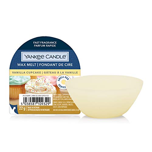 Yankee Candle Wax Melts | Vanilla Cupcake | Up to 8 Hours... - Beauty & Fragrances Amazon UK à 1.49€