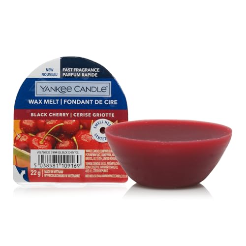 Yankee Candle Wax Melts | Black Cherry | Up to 8 Hours of... - Beauté & Parfums en promo à 1.49€