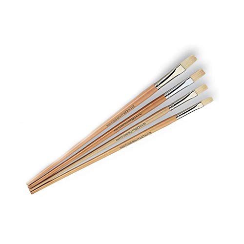 PENNELLO PITTURA ACQUERELLO DI SETOLA PIATTO ITALSIR (N.4) - Loisirs Créatifs Amazon Italie à 1.50€