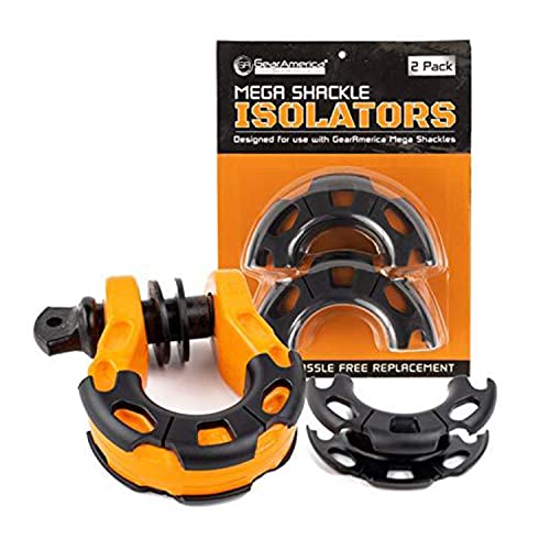 GearAmerica Mega Shackles Isolators – Only for GA Mega... - High-Tech & Électronique en promo à 9.75€