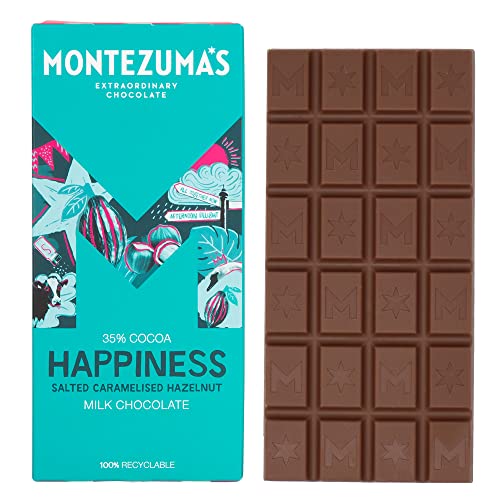 Montezuma's Happiness, 35% Cocoa, Milk Chocolate With... - Épicerie Amazon Royaume-Uni à 2.25€