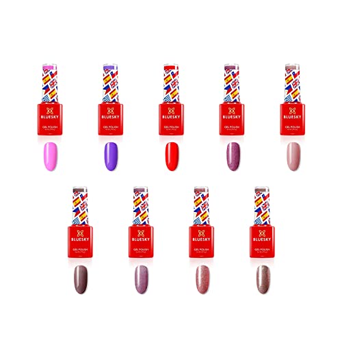 Bluesky Gel Nail Polish Set, 10 Year Anniversary - Full... - Home & Kitchen Amazon UK à 7.99€
