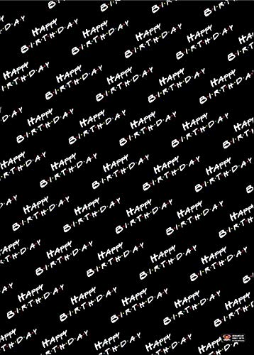 Friends Inspired Wrapping Paper with Gift Tag - Folded - Loisirs Créatifs en promo à 1.25€