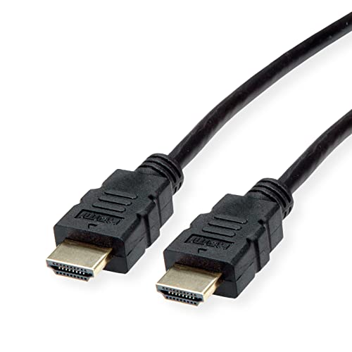 ROLINE Câble HDMI High Speed avec Ethernet, TPE, noir, 1,5 m en promo à 11,36€ (-45%) sur Amazon FR