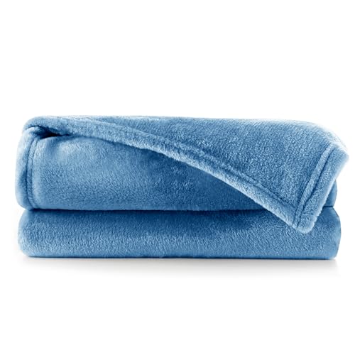 DecoKing Kuscheldecke 220x240 cm dunkelblau Decke... - Maison & Cuisine Amazon Allemagne à 18.94€