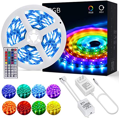 OUSFOT Striscia LED 150 LED RGB 5050 Luci LED Camera da... - High-Tech & Électronique Amazon Italie à 25.38€