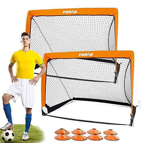 Poray Portable Soccer Goal Net for Kids & Adults,Set of... - Sports & Fitness Amazon Royaume-Uni à 24.64€