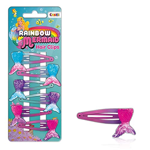 Craze - Rainbow Mermaid Hair Clip, Horquillas Para El Pelo... - Beauté & Parfums en promo à 3.14€