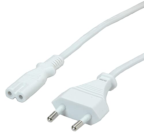 VALUE Câble Secteur fiche Plate Euro sur C7, 2 pôles... en promo à 4,15€ (-52%) sur Amazon FR