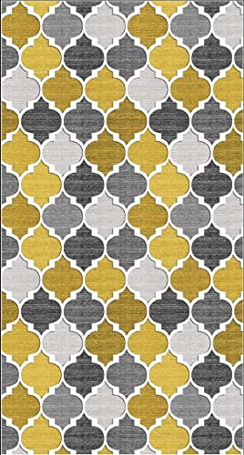 Homemania Tapis imprimé, 25% Polyester, 75% Coton... - Auto & Moto Amazon France à 24.62€