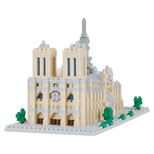 nanoblock - World Famous Buildings - Notre Dame Cathedral... - Animalerie Amazon Royaume-Uni à 33.55€