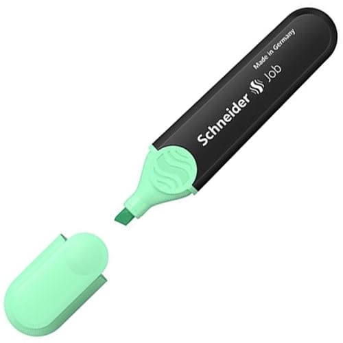 Schneider Textmarker Job Pastell Mint Strichstärke 1+5mm - Fournitures Bureau en promo à 1.20€