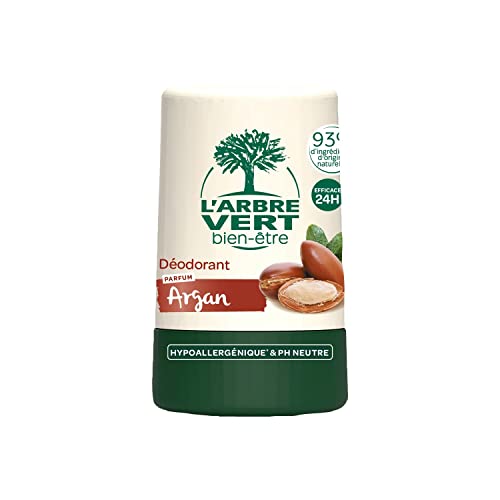 Deodorant im Ball | L'ARBRE VERT | Argan | Inhalt 50 ml |... - Sports & Fitness Amazon Allemagne à 5.19€