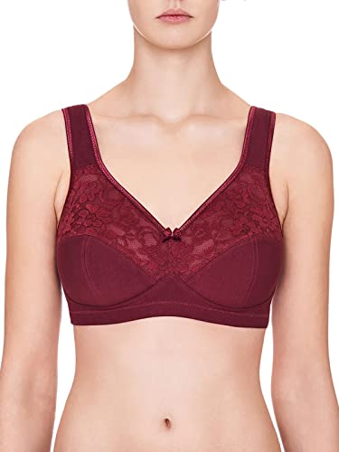 Susa Reggiseno in Cotone Basic, Rosso Rubino/Crepuscolo, 4C... - Amazon Italie à 27.78€