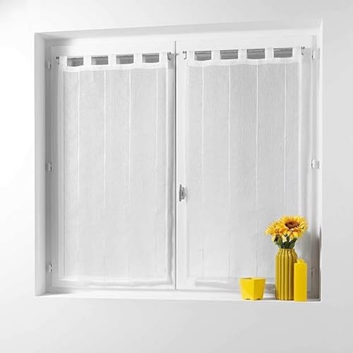 Douceur d'intérieur, Coppia di Tende con Passanti (2 x 45 x... - Amazon Italie à 14.56€