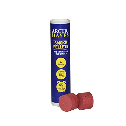 Arctic Hayes PH001C Red Smoke 6-Piece Pellet Tube - Maison & Cuisine Amazon Royaume-Uni à 9.32€