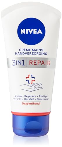 NIVEA Repair 3-in-1-Handcreme für sehr trockene & raue Haut... - Maison & Cuisine Amazon Allemagne à 4.15€