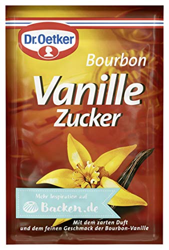 Dr. Oetker Bourbon Vanille Zucker, 3 x 8 g, Zucker... - Épicerie Amazon Allemagne à 1.40€