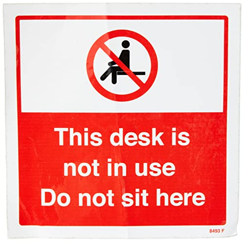 This desk is not in use Do not sit here - Maison & Cuisine Amazon Royaume-Uni à 1.41€