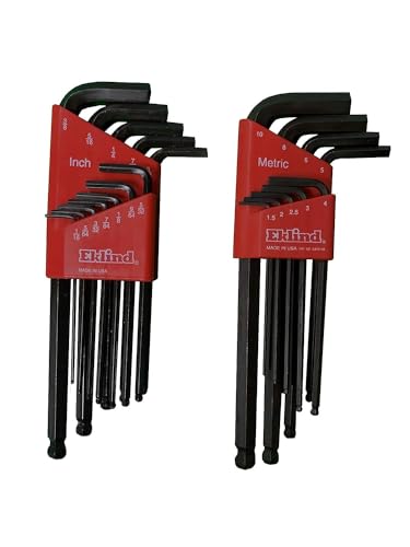 Eklind Tool 13221 Ball-Hex L-Key Allen Wrench Combo... - Bricolage & Outils en promo à 11.47€