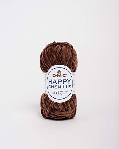 DMC - Happy Chenille, Garn zum Stricken und Häkeln 100%... - Loisirs Créatifs Amazon Allemagne à 1.70€